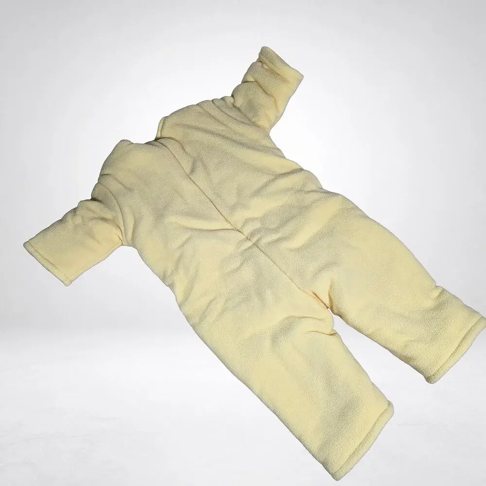 Baby Merlin's Magic Sleepsuit Large 6-9 Months 18-21 lbs Yellow Swaddle Suit NWT